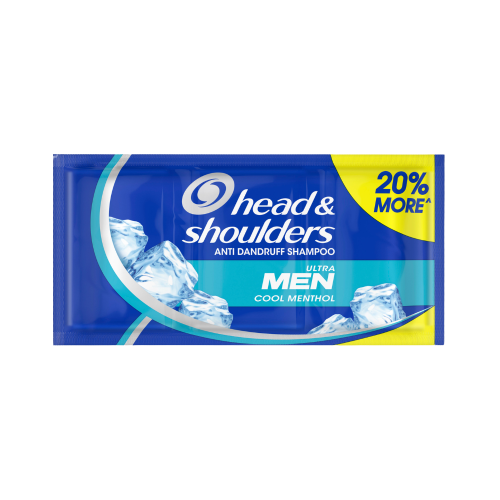 HEAD & SHOULDERS AntiDandruff Shampoo Ultra Men Cool Menthol 12ml 1's